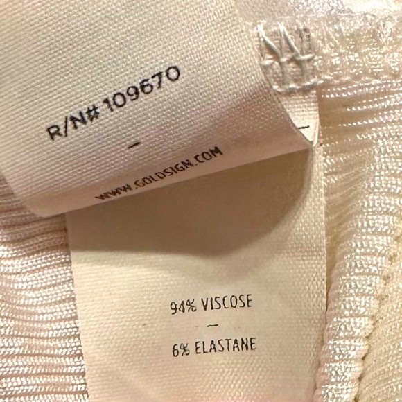 Goldsign Spaghetti Strap Tank Top - Picture 4 of 6